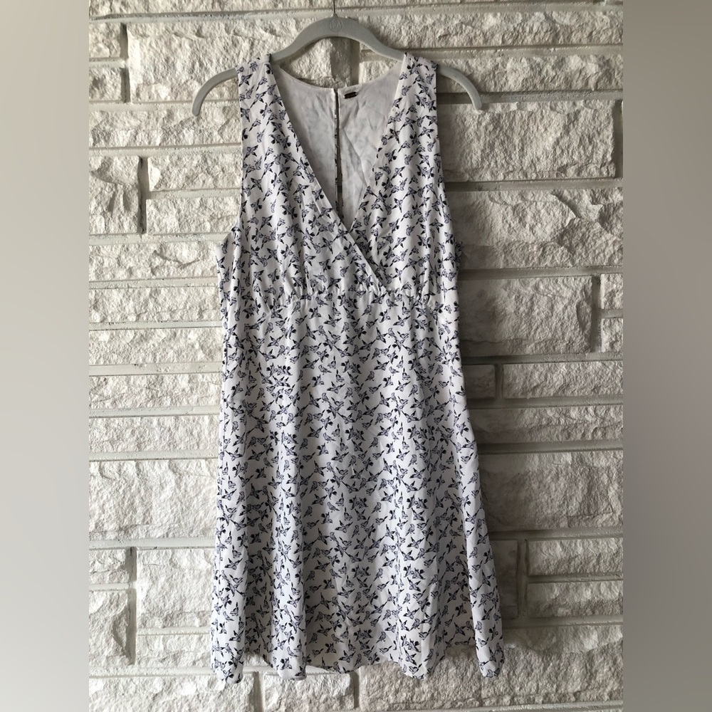 Free People Walk Me Home White Dress